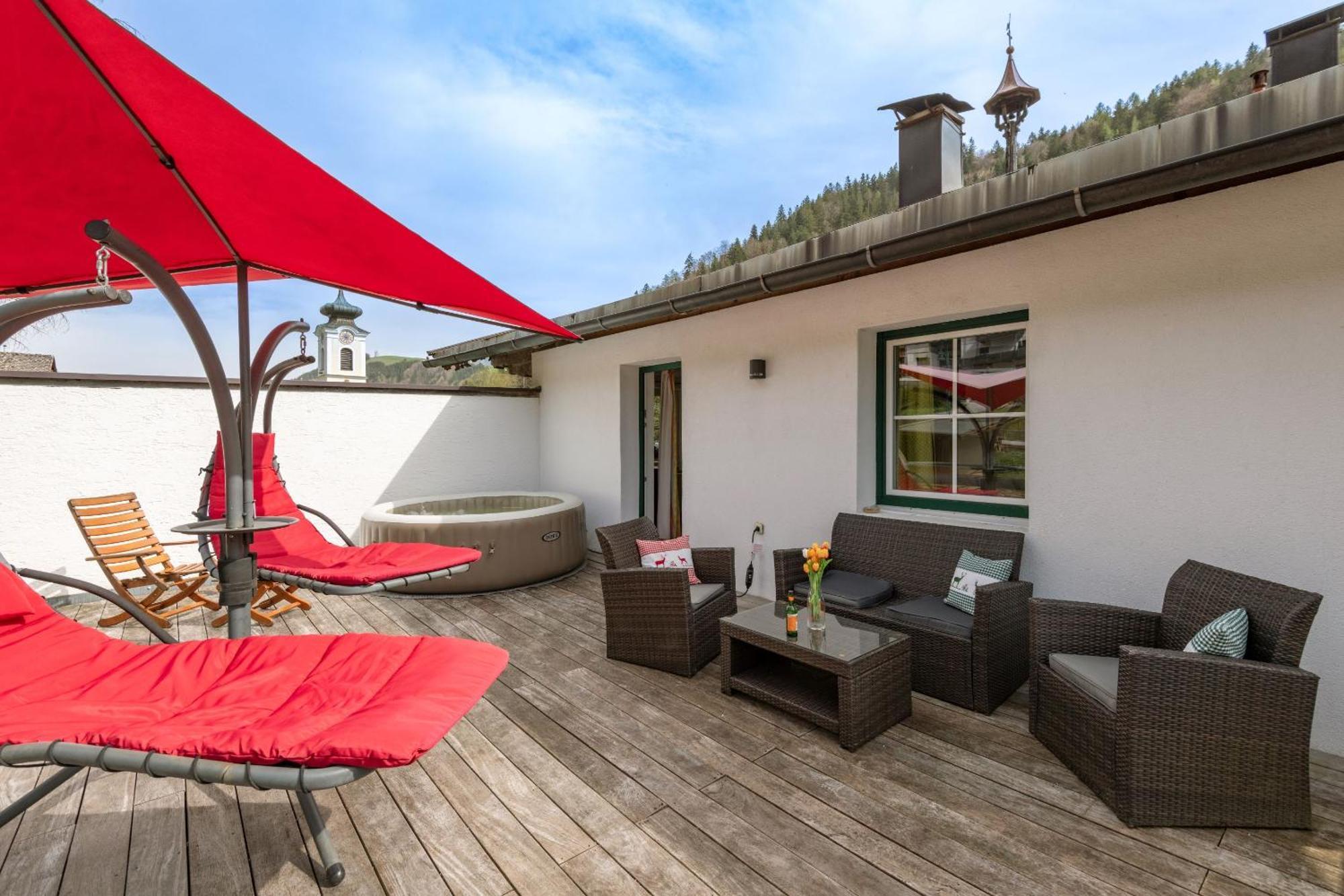 Alpenlodge, Ferienwohnung 8 Тирзе Экстерьер фото