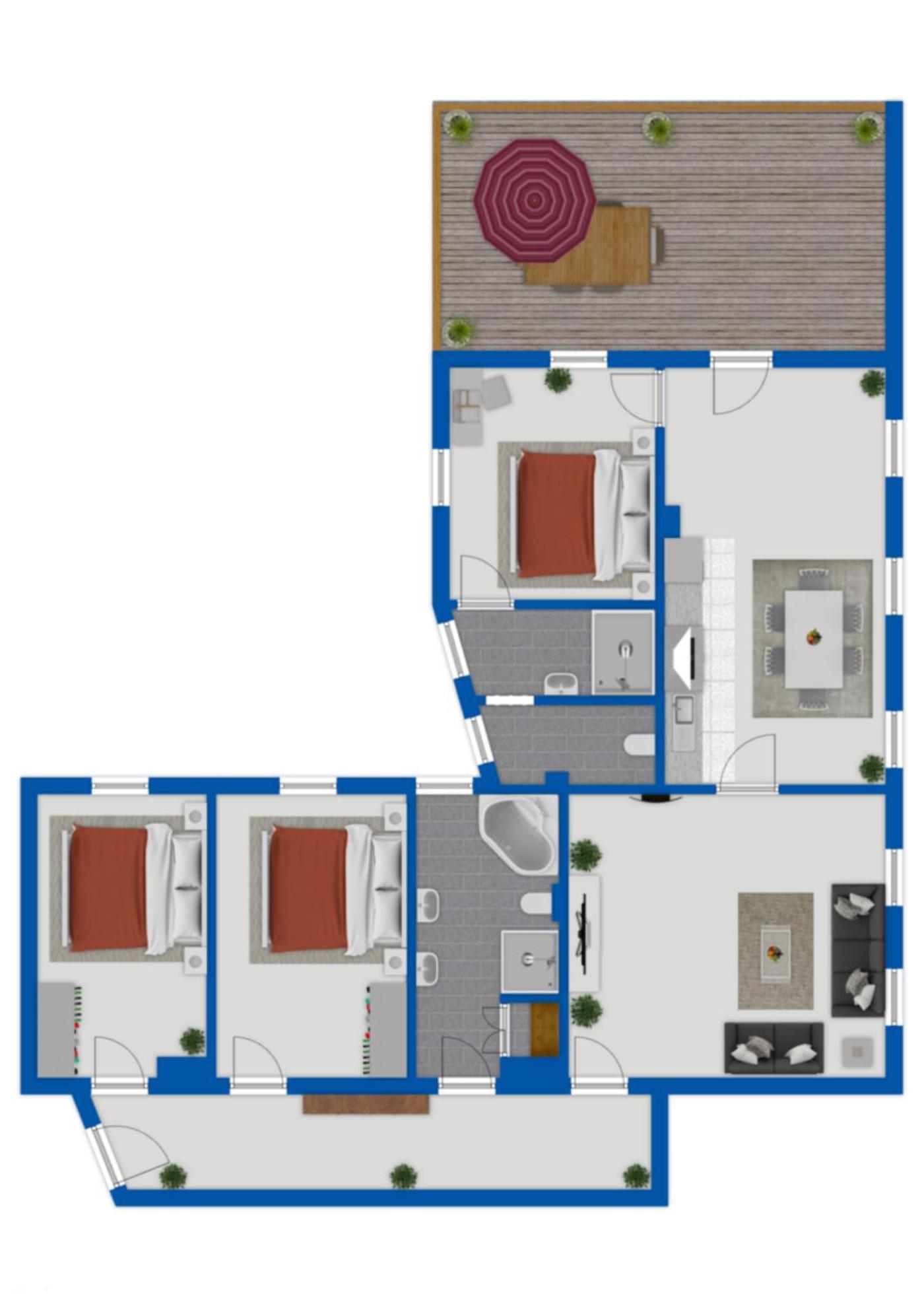 Alpenlodge, Ferienwohnung 8 Тирзе Экстерьер фото